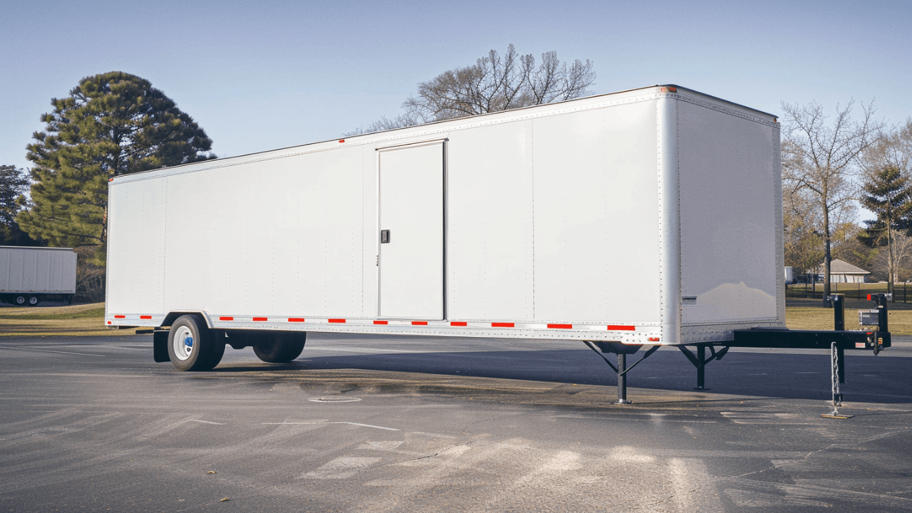 large enclosed cargo trailer rental Austin