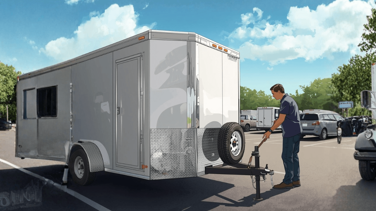 enclosed cargo trailer rental Austin